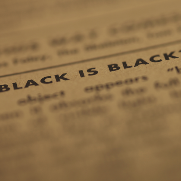 Pitch Black Note Book