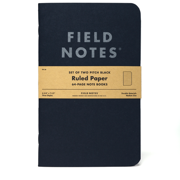 Pitch Black Note Book