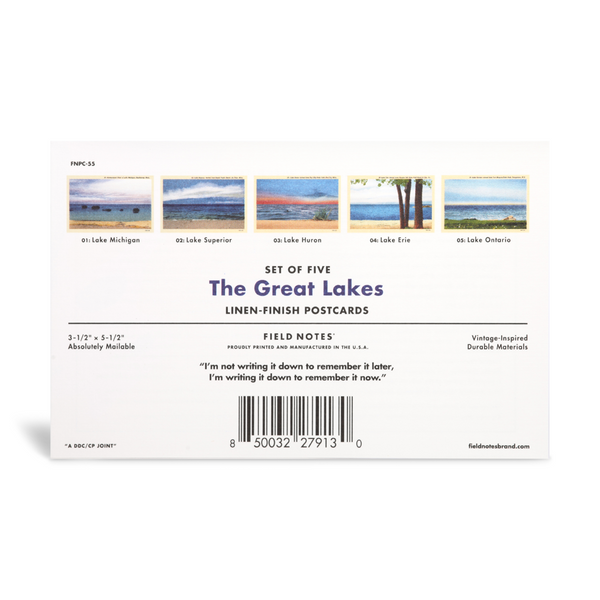 Great Lakes – Postkarten-Set