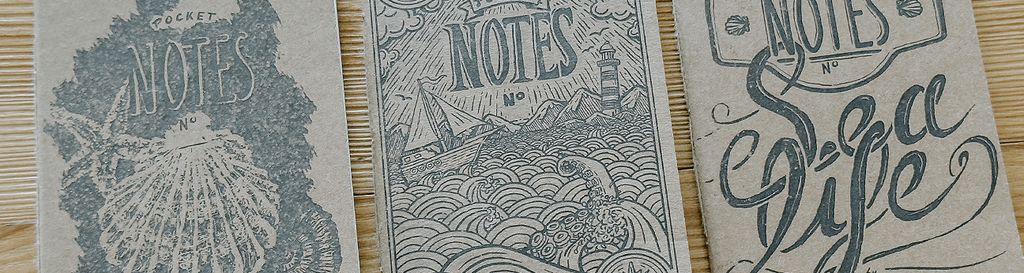 Leabags Pocket Notebooks – Sea Life Edition