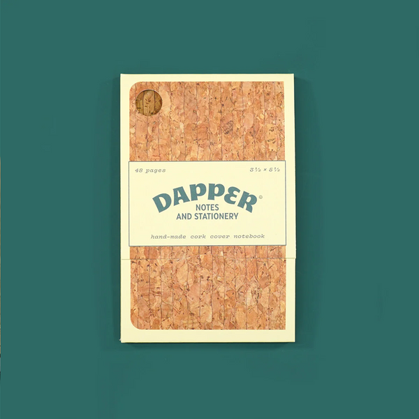 Giant Heart Pocket Cork Notebook