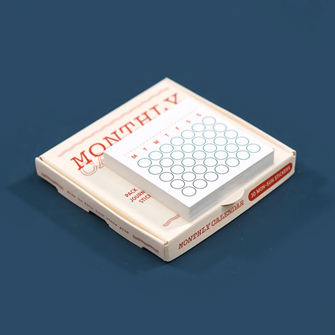 Monthly Calendar Stickers