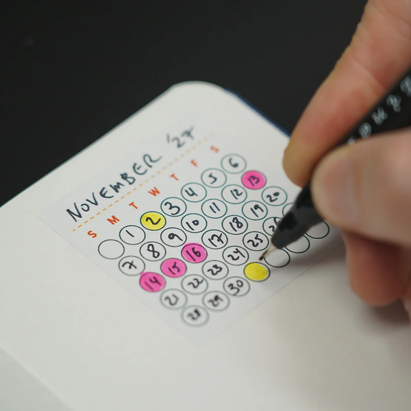 Monthly Calendar Stickers