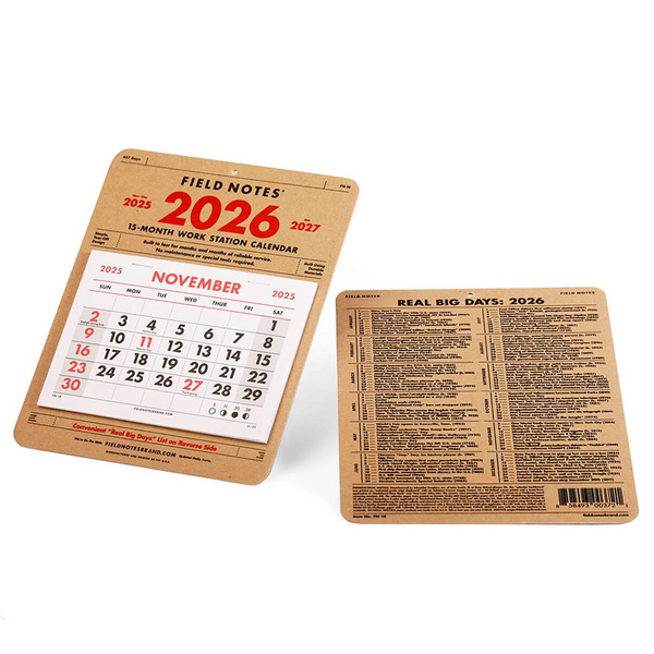 15 Monate Schreibtischkalender (2026)