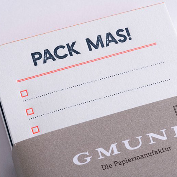 Letterpress Notes Set | Bavaria Edition