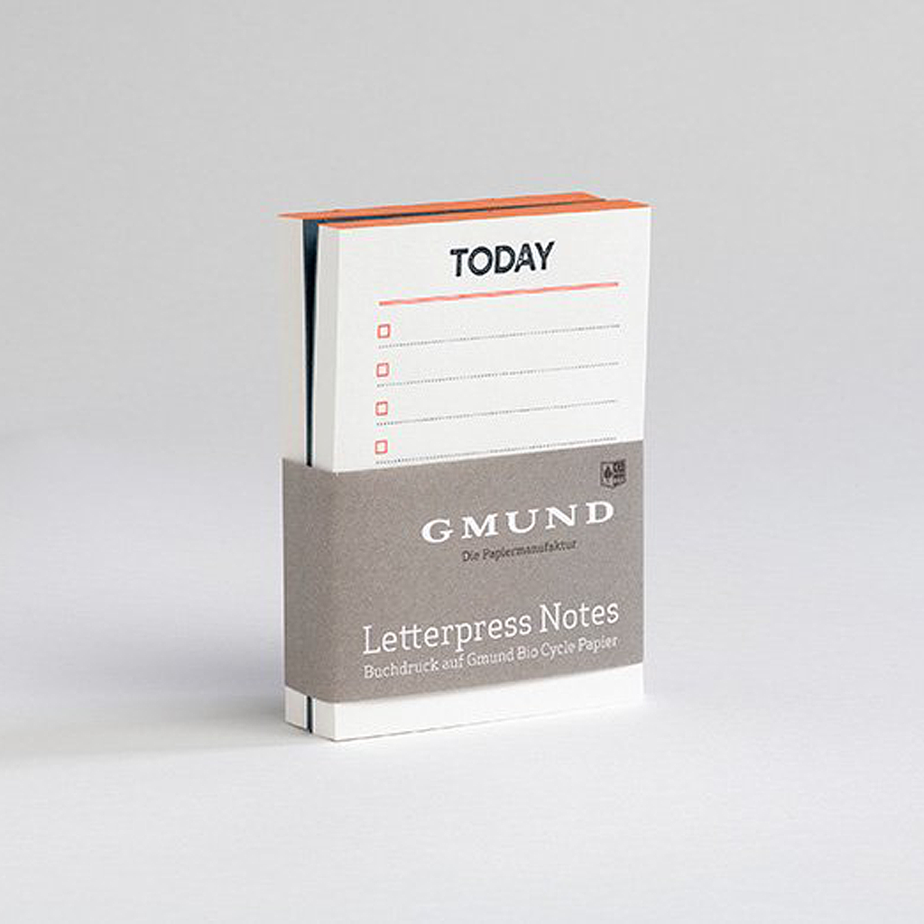Letterpress Notes Set