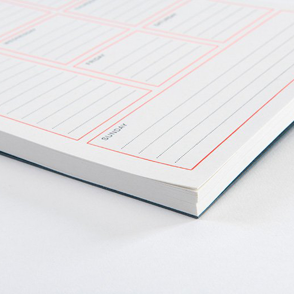 Letterpress Weekly Planner
