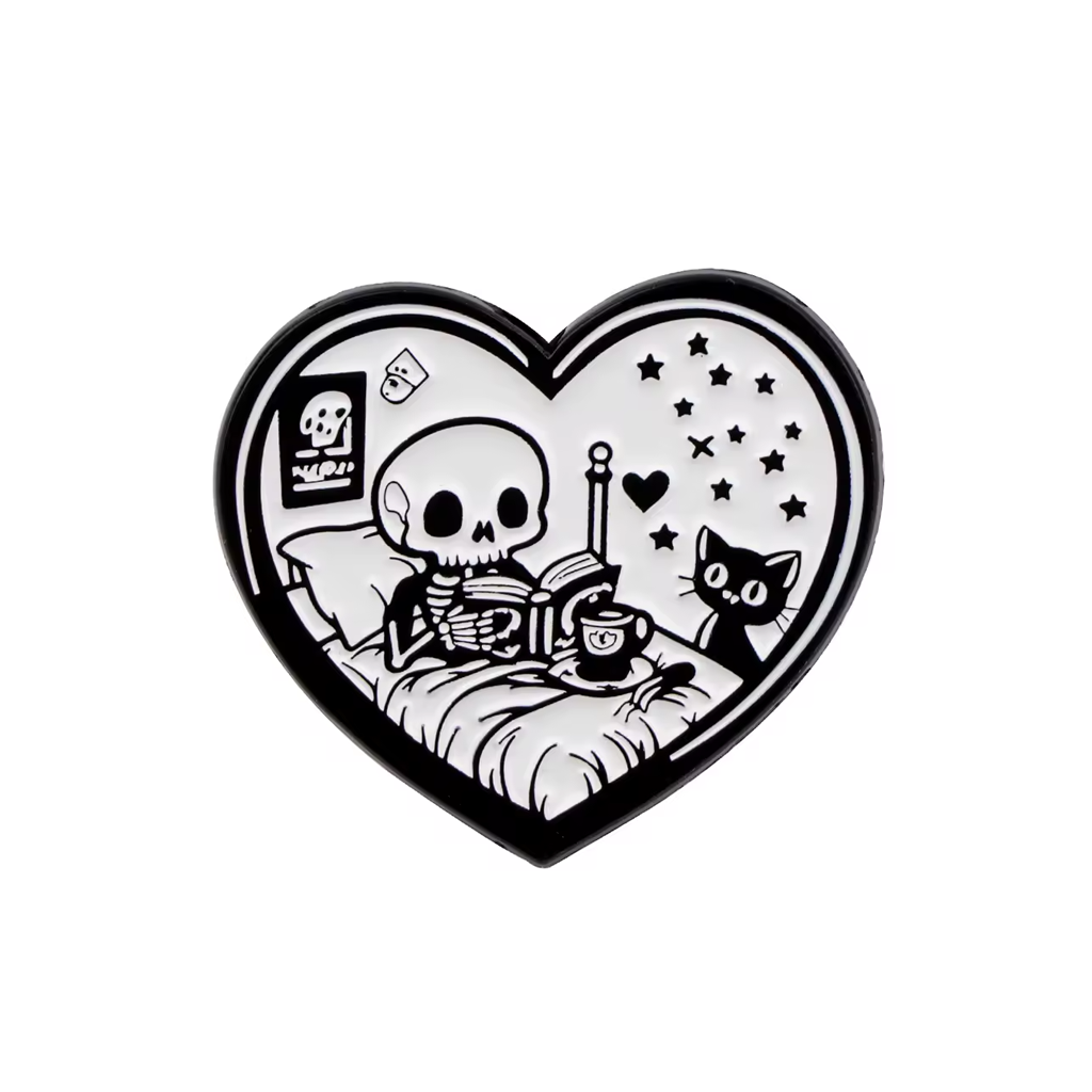 Herz-Pin - Booklover