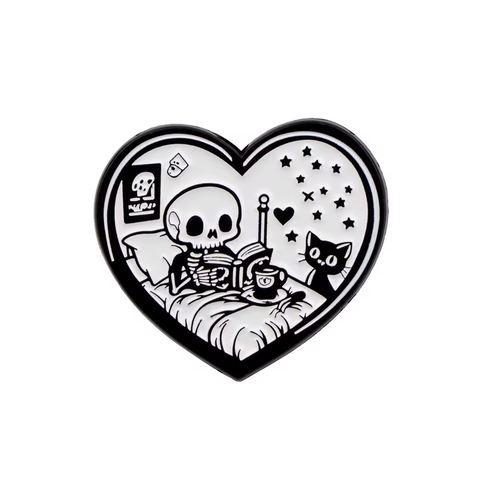 Herz-Pin - Booklover