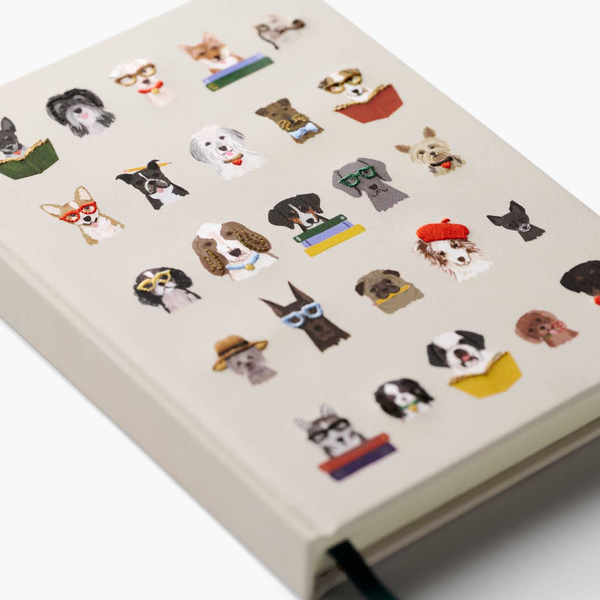 Besticktes Journal | Studious Dogs