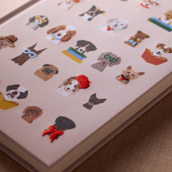 Besticktes Journal | Studious Dogs