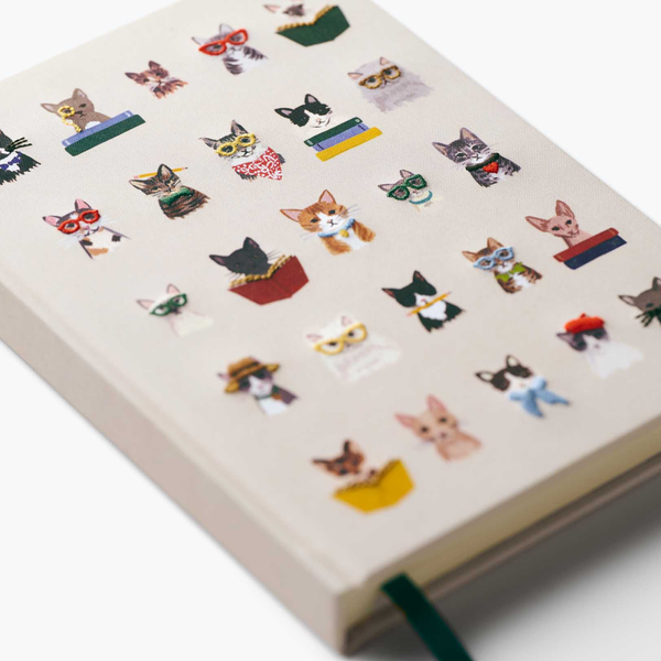 Besticktes Journal | Katzen