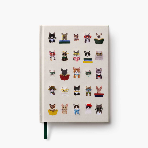 Besticktes Journal | Katzen
